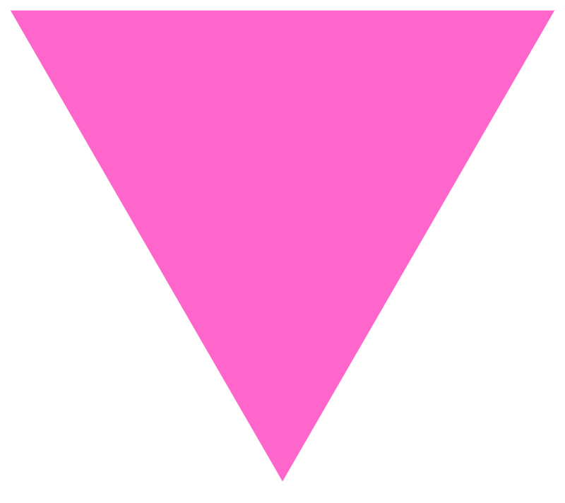 Triangulo Rosa El triángulo rosa: símbolo de memoria, resistencia y orgullo LGBTQ+ ...